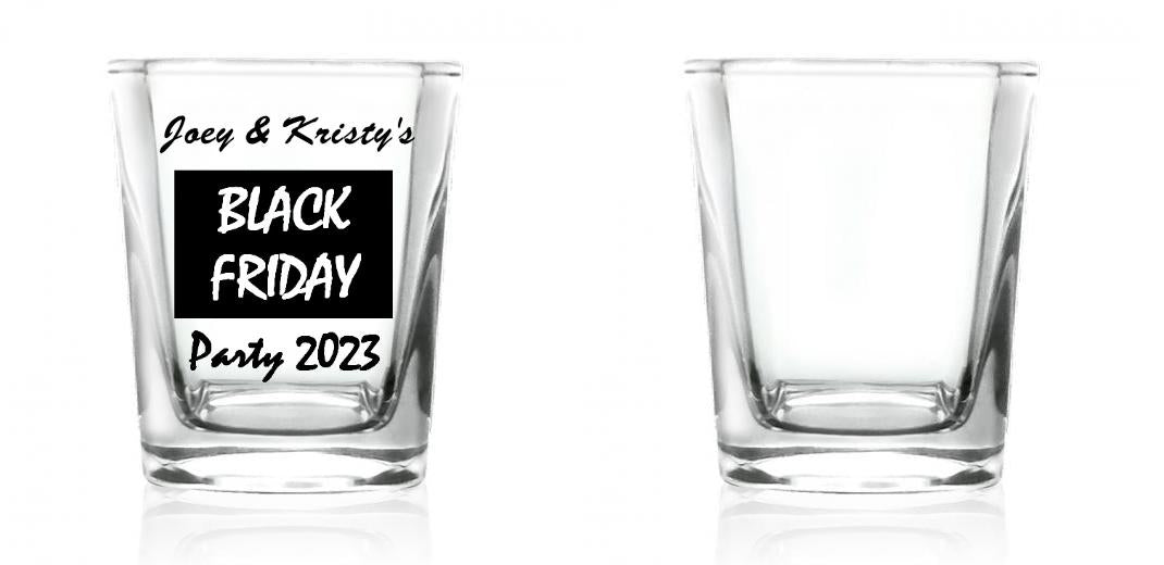 Customized 2.25oz Square BarConic® Shot Glass