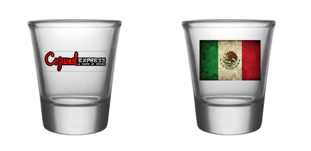 Customizable 1.5oz Thick Base Clear BarConic® Shot Glass