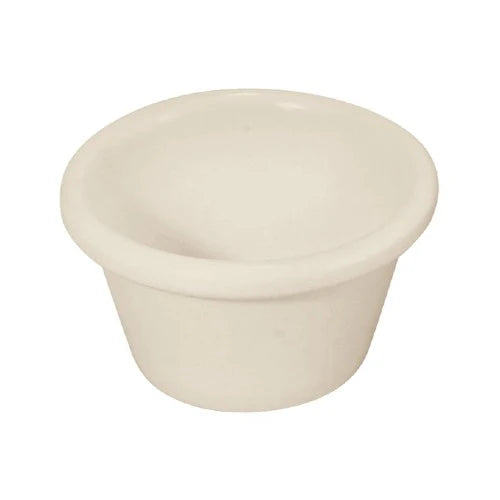 Winco RP-1B Ramekin, Smooth Melamine, Bone, 1-1/2 oz., Pack of 12