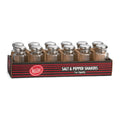 Tablecraft C150-12 Paneled Salt & Pepper Shakers, 1 oz., Pack of 12