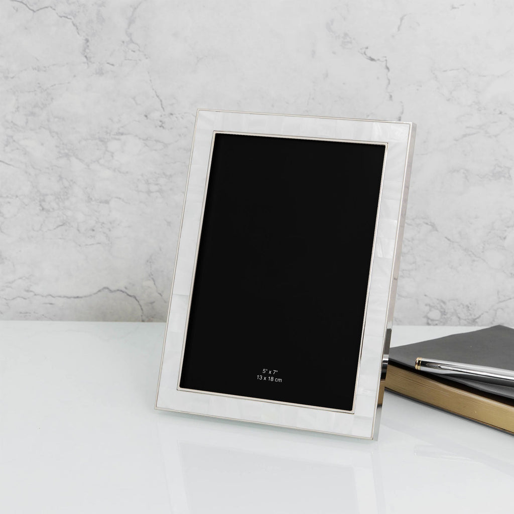 Mother of Pearl Photo Frame with Gift Box | 5 x 7