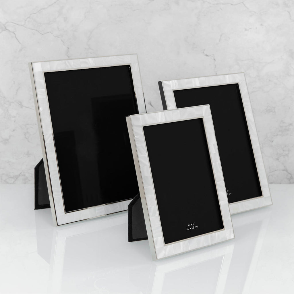 Mother of Pearl Photo Frame with Gift Box | 6 x 8